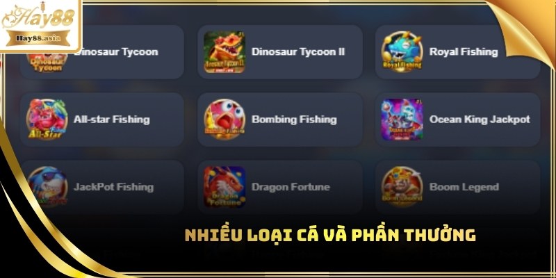 Bắn cá Hay88 rất nổi bật
