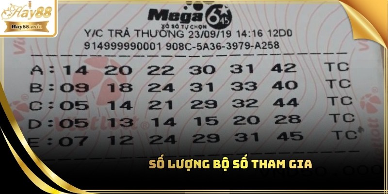 Yếu tố thay đổi giá vé số Vietlott